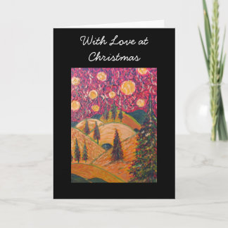 With Love at Christmas Holiday Card