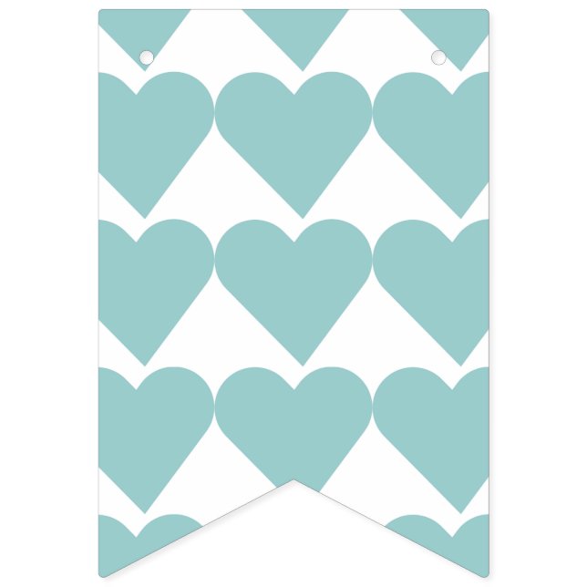 "WITH LOVE" BUNTING  (Third Flag)