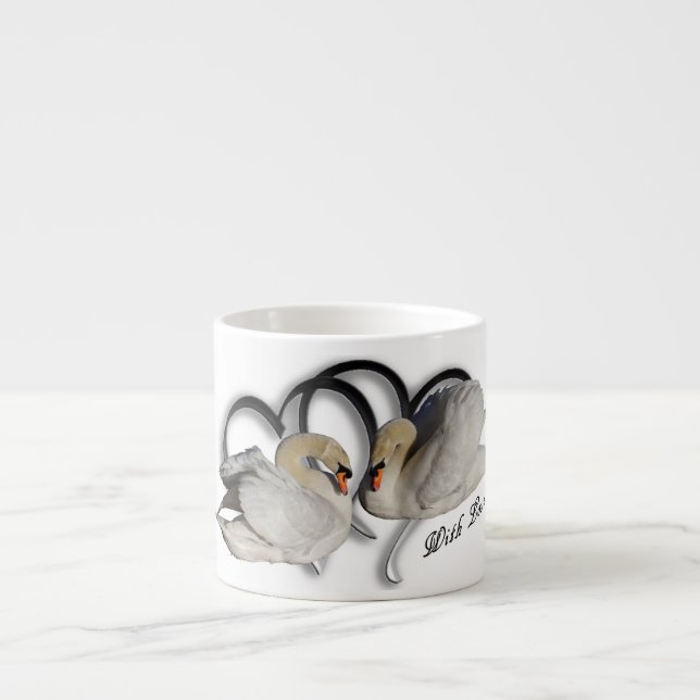 With Love Espresso Cup (Front)