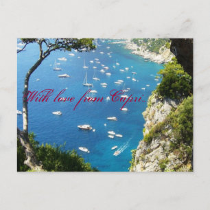 With love from Capri Postcard