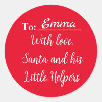 With Love From Santa and his Little Helpers