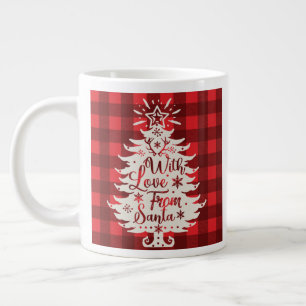 With Love From Santa, Happy New Year Large Coffee Mug