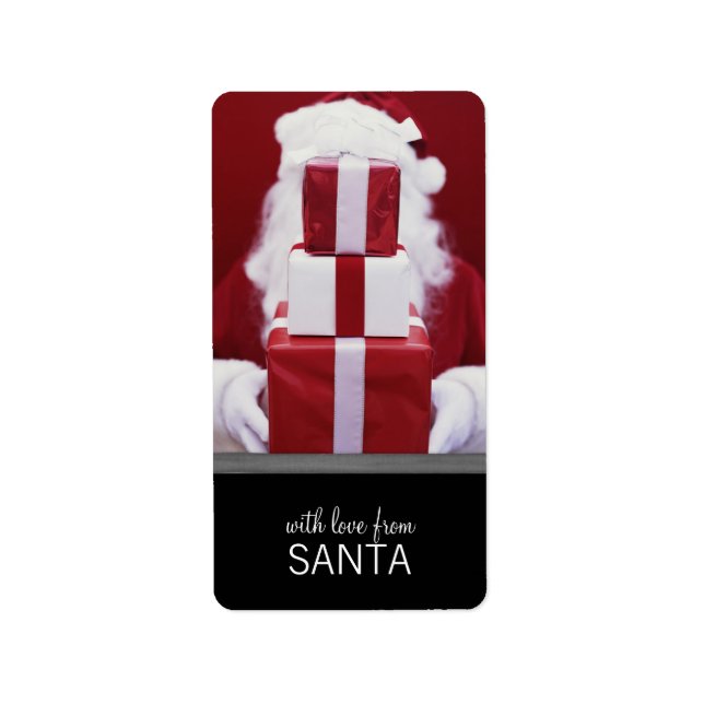 With Love From Santa Holiday Tags (Front)