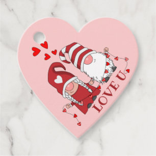 With Love Gnomes  Favour Tags