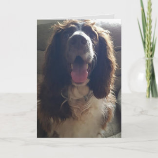 With love greetings card