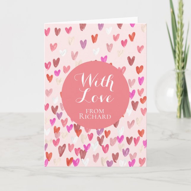 With Love Holiday Card (Front)