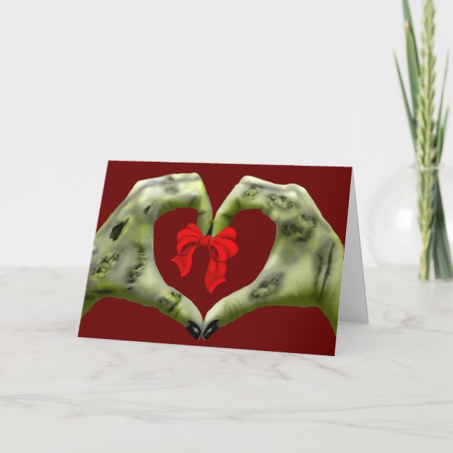 With love holiday card (Front)