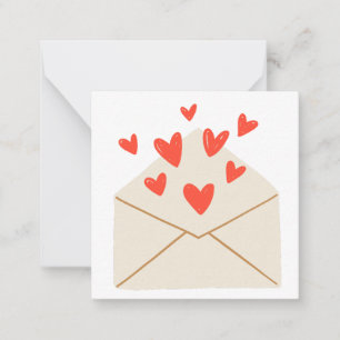 With Love Notecard (Blank Inside)