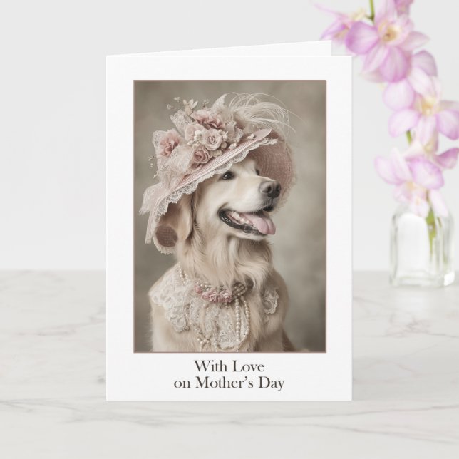 With Love, on Mother’s Day Card (Orchid)