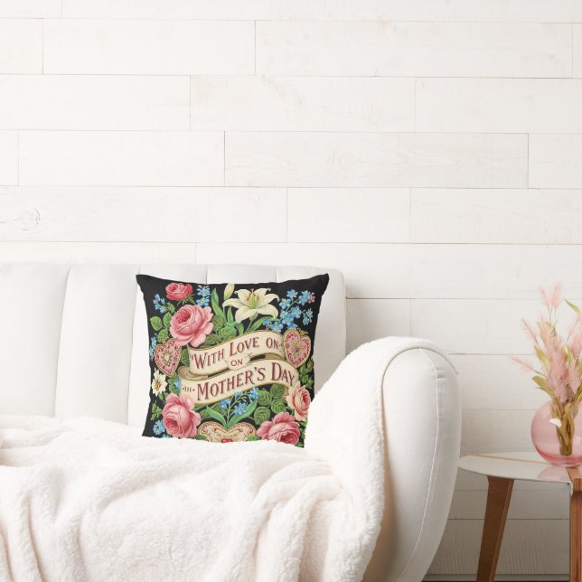 With Love on Mother's Day Cushion (Couch)