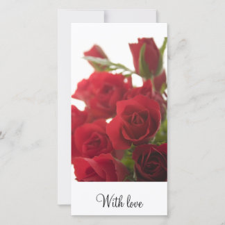 With love... photo card