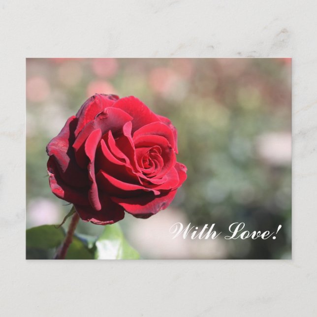 With Love Postcard (Front)