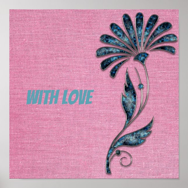 With love poster . (Front)