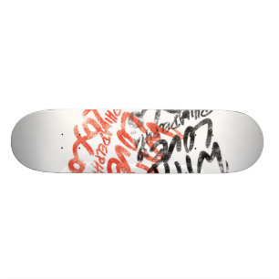 'With Love' stamp Skateboard