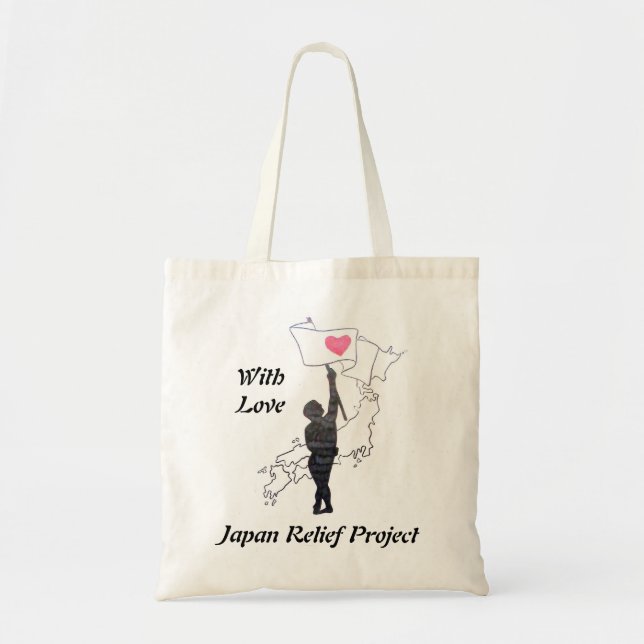 With Love Tote Bag (Front)