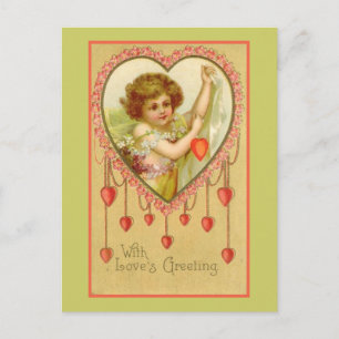 With Love's Greeting Postcard