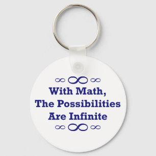 With Math, The Possibilities Are Infinite Key Ring