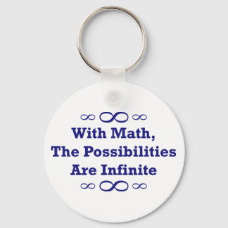 With Math, The Possibilities Are Infinite Key Ring