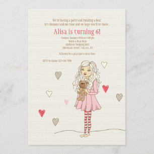 With My Best Friend Invitation