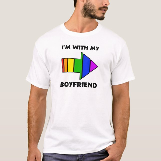 With My Boyfriend T-Shirt (Front)