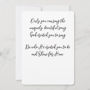 With My Song, I Will Praise Him Scripture