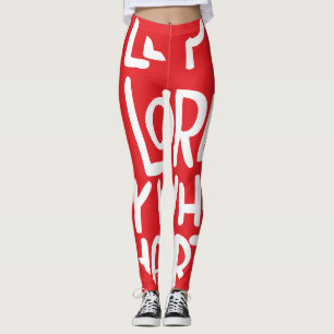 With my whole heart leggings