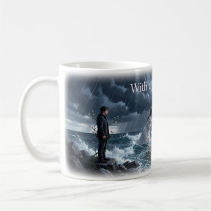 With or Without You Stormy Love Mug