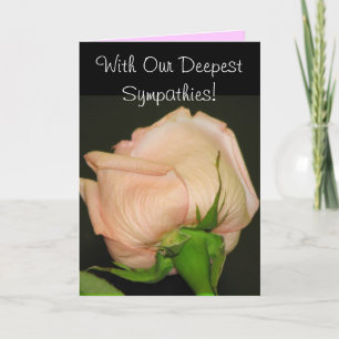 With Our Deepest Sympathies! Card