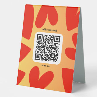 With personalized song by QR code