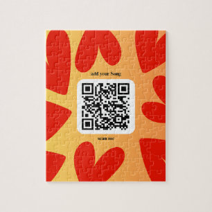 With personalized song by QR code Jigsaw Puzzle
