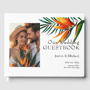 With photo Birds of Paradise Bliss Guest Book