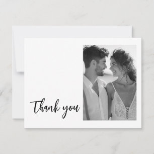 💍 With photo Cornflowers and Lavender Bliss  Thank You Card