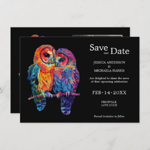 🌈 With photo LGBTQ Eternal Unity wedding  Save The Date