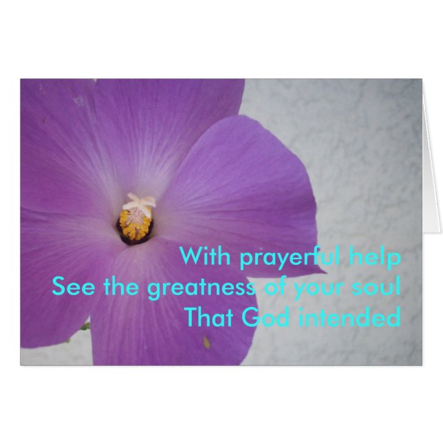 With Prayerful Help (Front Horizontal)