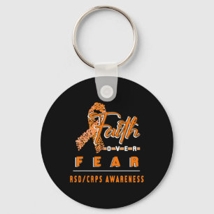 With Rsdcrps Awareness Faith Always Overs Fear Key Ring
