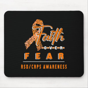 WITH RSDCRPS AWARENESS FAITH ALWAYS OVERS FEAR MOUSE MAT