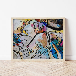 With Sun   Kandinsky Poster