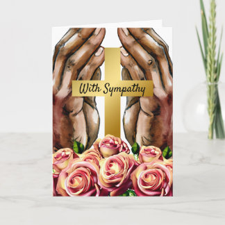 With Sympathy Card