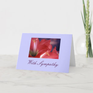 "With Sympathy" Card
