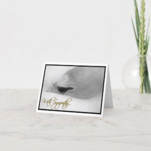 "With Sympathy" Card