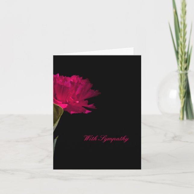 With Sympathy Card (Front)