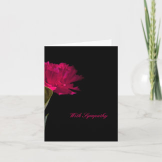 With Sympathy Card