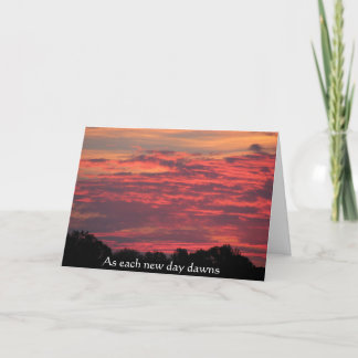 With Sympathy Card