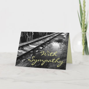 With Sympathy Card