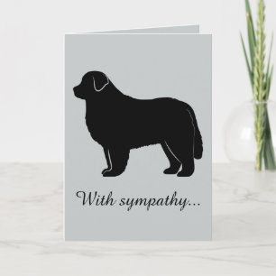With Sympathy: Loss of a Newfoundland Card
