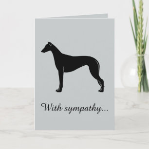 With Sympathy: Loss of Your Greyhound Card