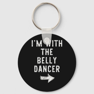 with The Belly Dancer Funny Halloween Couple Key Ring