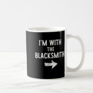 with The Blacksmith Funny Halloween Couple Costume Coffee Mug