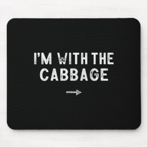 With The Cabbage Costume Matching Lazy Halloween Mouse Mat