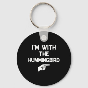 with The Hummingbird Funny Halloween Matching Key Ring